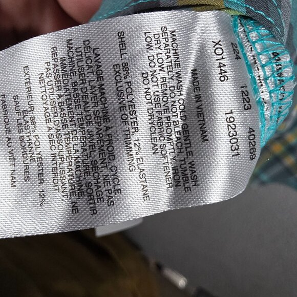 Columbia Shirt Mens Size Large Ridge Blue Green Ridge Plaid Long Sleeve 2.0 NWT - Picture 11 of 12